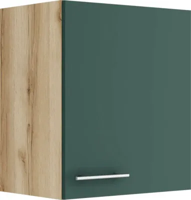 Produktbild von Optifit Hängeschrank Savona405 BxTxH 50 x 34,6 x 57,6 cm grün matt zerlegt Anschlag reversibel KUSA O506-9+