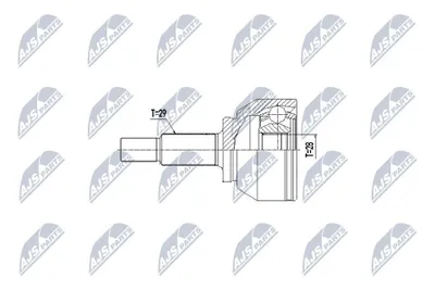 Produktbild von NTY Gelenksatz Antriebswelle Vorne Rechts Vorne Links für RENAULT Trafic III Kastenwagen (FG) NPZ-PL-041