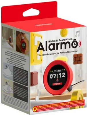 Produktbild von Nintendo Sound Clock Alarmo Wecker - rot mit Bewegungssensor 10013963