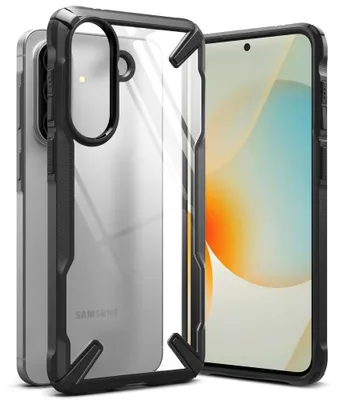 Zdjęcie produktu dla Etui Ringke Fusion X do Samsung Galaxy A57 5G - przezroczyste i czarne