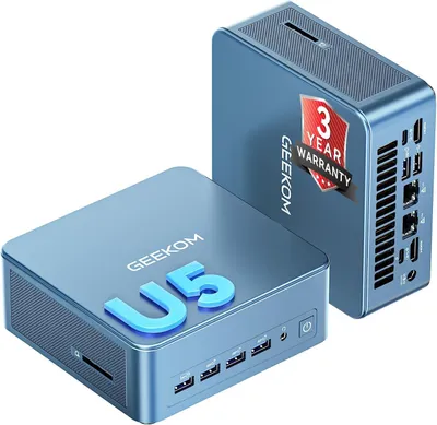 Produktbild von GEEKOM Mini PC IT12 MAX,Ultra 5 125U,16GB RAM,500GB SSD(Upgradeable) | High Speed LPDDR5(5600MT/s) Computer (Arc Graphics) 8K | WiFi 7|Desktop-PCs