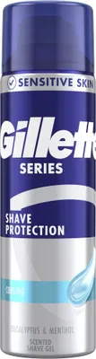 Image de Gel de rasage Gillette Series Cooling, formule rafraîchissante, flacon de 200 ml
