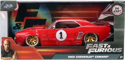 Image de Jada Toys Jada Fast Furious Chevrolet Camaro 1969 1:24