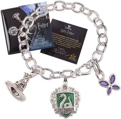 Produktbild von armband Harry Potter - Lumos SlytherinCharme