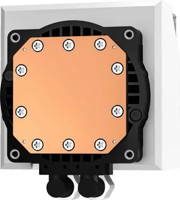 Image de Watercooling AIO DEEPCOOL LT720, Ventilateurs 3x120mm, ARGB, Compatible Intel LGA1700/1200/115X/20XX, AMD AM5/AM4, Blanc