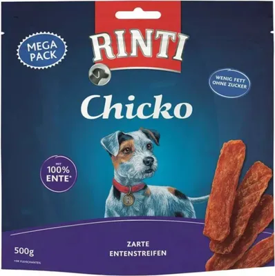 Produktbild von Rinti Extra Snack Chicko Ente Megapack 500g
