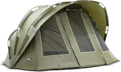 Immagine prodotto di Tenda da campeggio Lucx Bobcat per 1-2 persone – tenda impermeabile per la pesca al carpione, con telo pavimento removibile e colonna d'acqua di 10.000 mm