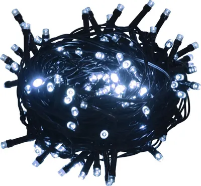 Image de vidaXL Guirlande lumineuse 1000 LEDs Intérieur et extérieur IP44 100 m Blanc froid