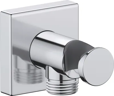 Immagine prodotto di Coude de raccordement mural Duravit, rosace carrée, 55x102mm, UV0630010010, UV0630010010
