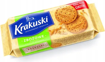 Obrázek produktu pro Krakuski křehké cereální sušenky 201 g