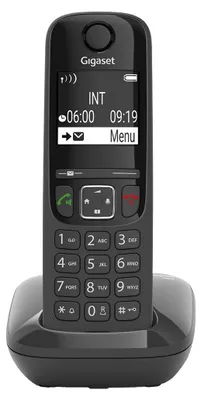 Produktbild von Gigaset AS690 Strahlungsarmes Schnurlostelefon, Rufnummernanzeige, 14h Sprechzeit, 8 Tage Standby, Freisprechfunktion, DECT