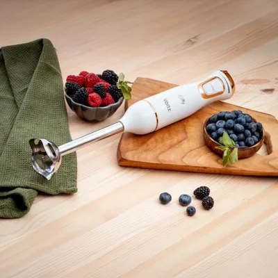 Obrázek produktu pro Mixér Oliver Voltz Daisy OV51112W, 800 W, 2 rychlosti, ocelová tryska, bílá