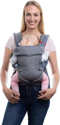 Productafbeelding van Baby draagzak, ergonomisch, 4-in-1 – Verstelbaar babydrager – Ademend mesh – Geschikt voor baby's van 3,6 tot 14,5 kg