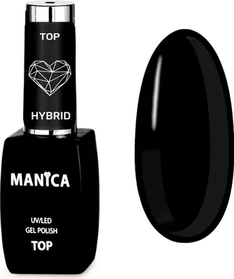 Image de Vernis à ongles gel UV/LED Manica Top Hybrid 10 ml