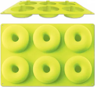 Obrázek produktu pro Forma 29x17,5cm 6xDONUT (BAGEL), 29x17,5cm, silikonová