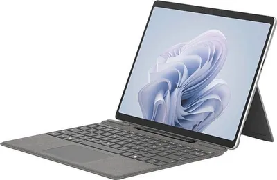 Produktbild von Microsoft Surface Pro 10, 33 cm (13"), 2880 x 1920 Pixel, 256 GB, 16 GB, Windows 11 Pro, Platin