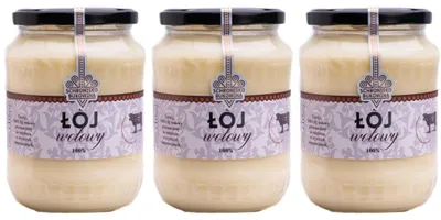 Image de 3 x suif de bœuf 710 ml, 588 g, Schronisko Bukowina