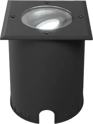Image de HOFTRONIC - Spot au sol LED 4,5W IP67 Dimmable Noir GU10