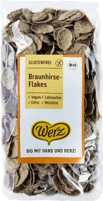 Image de Flocons de millet brun - sans gluten 250g