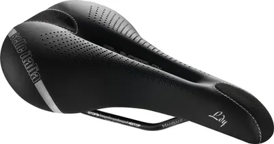 Selle Italia Lady Gel Flow, black, Seitenansicht vorne