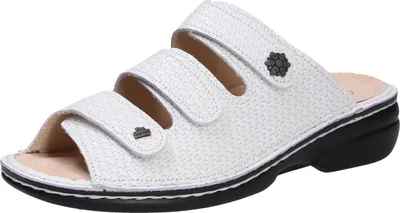 Produktbild von Finn Comfort Damen Pantolette, weiß(menorcaweisslotus), Gr. 40