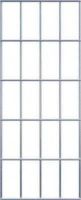 Immagine prodotto di Dimensioni della griglia 5 x 10 cm - Dimensioni: 20 x 50 cm