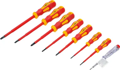 Zdjęcie produktu dla BGS technic VDE Screwdriver Set, 524 g