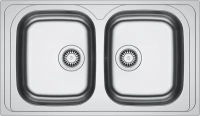 Produktbild von Franke Spark SKX 620-34-34 - 101.0714.950 Edelstahlspüle gebürstet