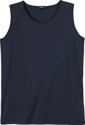 Produktbild von Adamo Fashion Tanktop Basic dunkelblau Übergröße