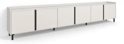 Immagine prodotto di Mobili TV effetto legno beige 309x35x61cm con gambe