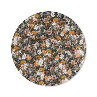 Produktbild von MuchoWow® Mauspad Mousepad Blumen - Collage - Kunst 40x40 cm - Mousepads - Maus Mat - Pad - Mausunterlage - Schreibtisch Accessoires