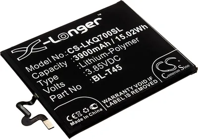Zdjęcie produktu dla TECHTEK Bateria kompatybilny z [LG] K50s, K50S 2019, K50s LM-X540BMW, K50s LM-X540HM, K50s LM-X540ZMW, K50s X540, K51, K51 2020, K51 K500 LM-K500, K5