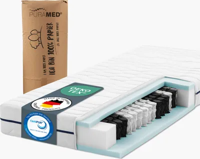 Produktbild von Pura-TFK H3, 100x200 mit Microfaserbezug