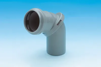 Produktbild von Naber HTB-S Bogen stufenlos, 0 87°/50  - Montagematerial