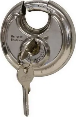 Produktbild von CARPOINT Anhängerschloss 0410232 70mm Edelstahl Blisterpack