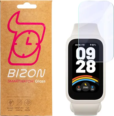 Produktbild von Elastyczne szkło hybrydowe Bizon Glass Watch Mule do Xiaomi Smart Band 9 Active
