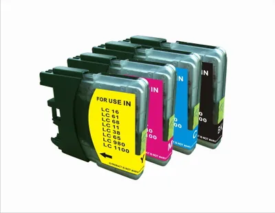 Produktbild von 1 Set kompatible Tintenpatronen Brother LC-980 und LC-1100 XL black, cyan, magenta und yellow  - 4 Druckerpatronen in XL Füllmenge für Brother DCP-145 C, DCP-163 C, DCP-165 C, DCP-167 C, DCP-195 C, DCP-197 C, DCP-365 CN, DCP-373 CW, DCP-375 CW, DCP-377 CW DCP-185 C, DCP-383 C, DCP-385 C, DCP-387 C, DCP-395 CN, DCP-585 CW, DCP-6690 CW, DCP-J 715 W, MFC-250 C, MFC-255 CW, MFC-290 C, MFC-295 CN, MFC-297 C MFC-490 CN, MFC-490 CW, MFC-5490 CN, MFC-5890 CN, MFC-5895 CW, MFC-6490 CW, MFC-6690 CW, MFC-6890 CDW, MFC