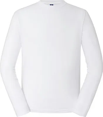 Immagine prodotto di Russell - T-shirt da uomo a maniche lunghe RW8785 (3XL) (Bianco)