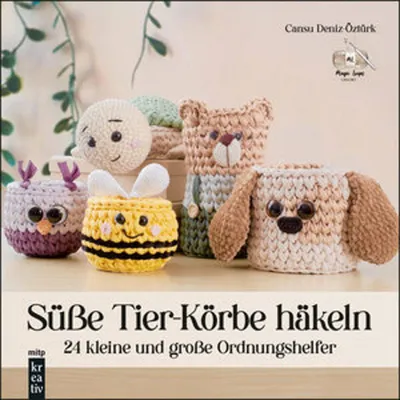 Produktbild von Amigurumi: Süße Tier-Körbe häkeln
