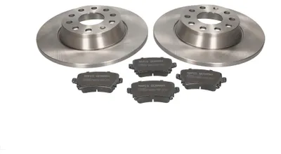 Produktbild von MAPCO Bremsenset Hinten Bremsscheiben Beläge Satz für VW GOLF VI (5K1) 282mm
