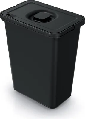 Immagine prodotto di Portarifiuti System Flad con coperchio 10 L nero