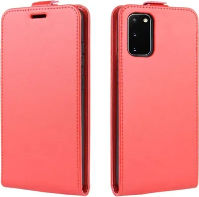 Produktbild von Mobigear  Samsung Galaxy S20 FE Hülle Flipcase - Rot