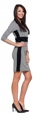 Produktbild von Kleid - Damenkleid Größe S - Etuikleid bunt - Partykleid - Businesskleid