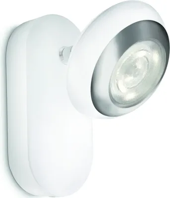 Produktbild von Philips myLiving Spot 571703116, 1 Glühbirne(n), LED, 4 W, 2700 K, 220-240, Weiß