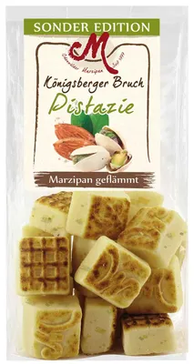 Produktbild von Odenwälder Edelmarzipan Königsberger Bruch Pistazie 200g