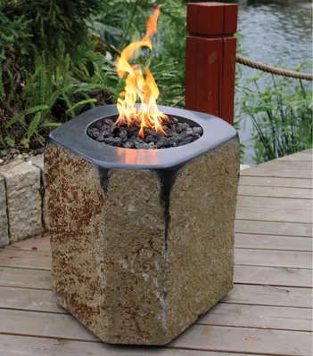 Produktbild von Geukes Feuertisch Nabro 45-50x50cm Gasfeuerstelle