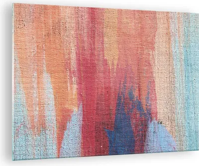 Produktbild von Bilder auf glas - Einteilig - Die Farben Farben Abstraktion - 70x50cm - Glasbilder - Wandbilder - Bilder - Wanddekoration aus Glas - Glas Bilder - Wandbild auf Glas - GAA70x50-5069