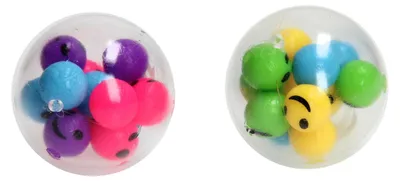 Immagine prodotto di Toi-toys Toi Toys divertente palla da schiacciare con emoji, 5 cm