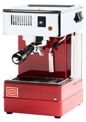 Zdjęcie produktu dla Quickmill STRETTA, Ekspres do espresso, 1,8 l, Kawa mielona, 1080 W, Czerwony, Srebrny
