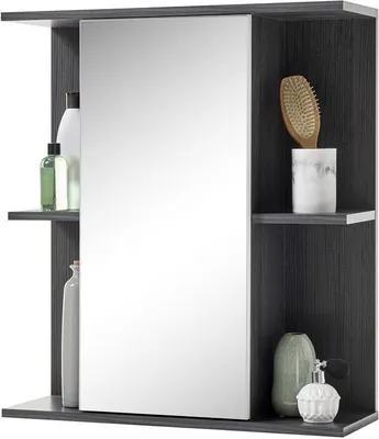 Obrázek produktu pro Spiegelschrank >Olivia< in Norwegische Pinie - 60x69x20cm (BxHxT)